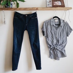 Anthropologie Pilcro high rise denim legging